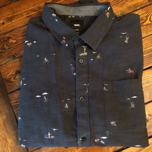 Vans Hawaiian shirt xl classic fit